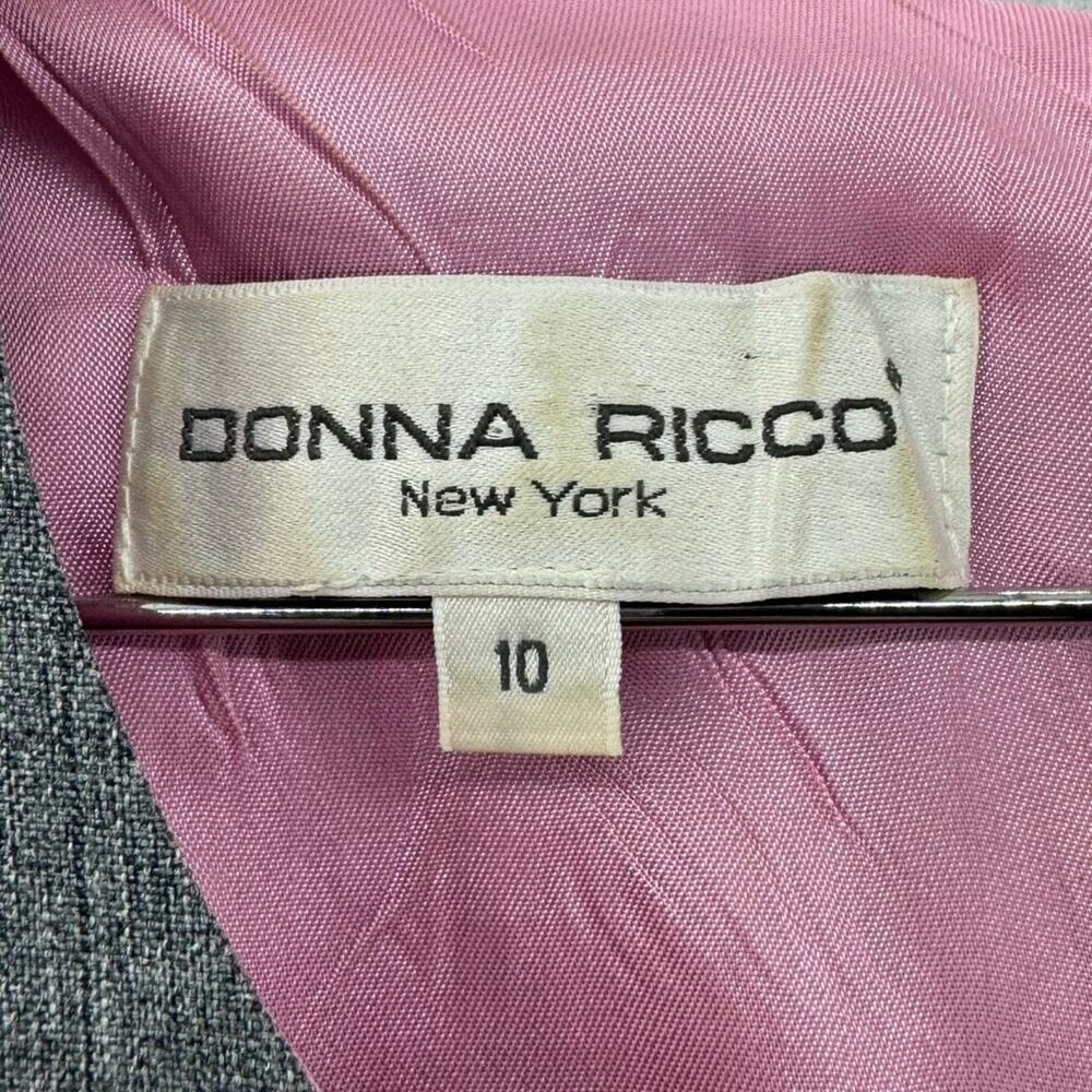Donna Rocco New York Grey Sheath dress size 10 - Picture 3 of 5